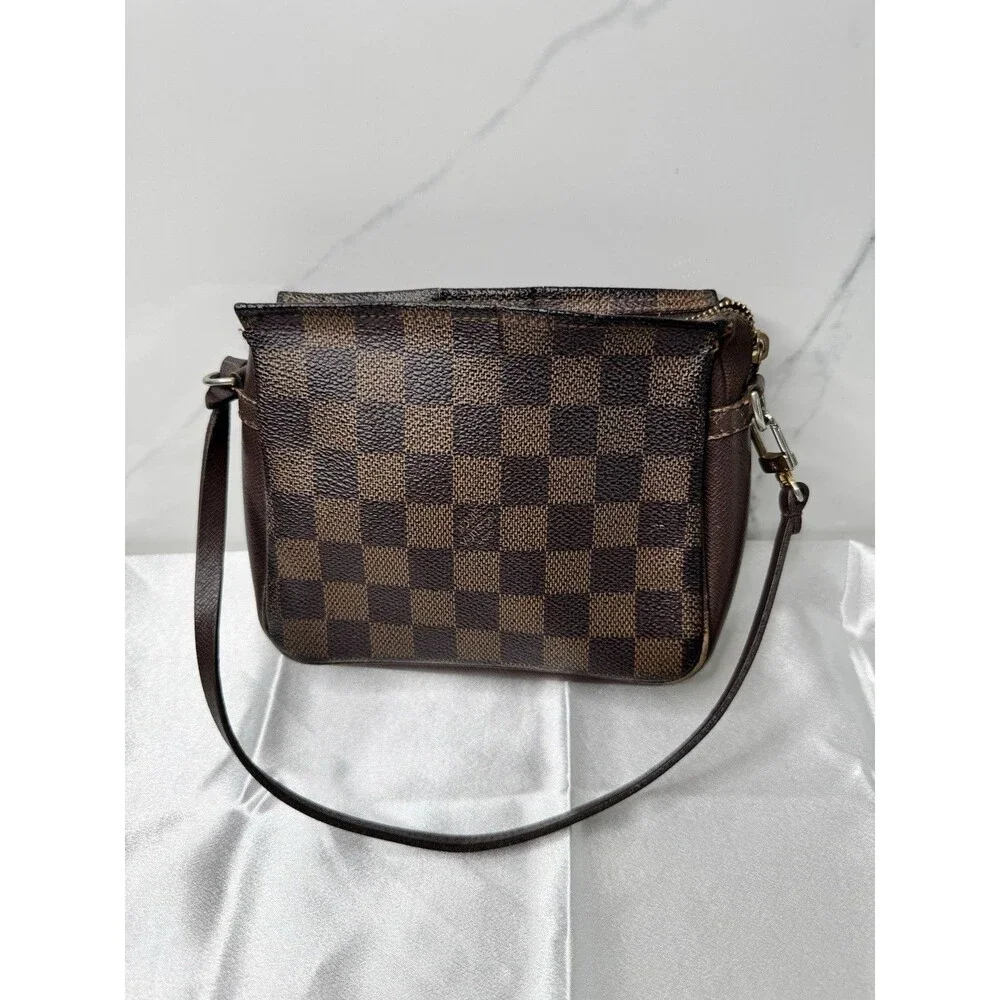 Vintage Louis Vuitton Damier Ebene Truth Makeup Pouch N51982 - Picture 12 of 15